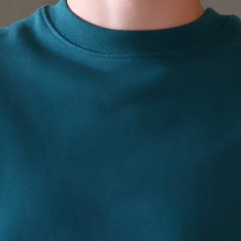 Detail: ribbed collar